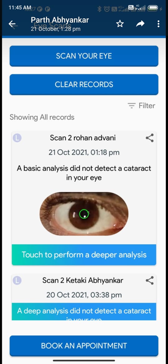 AI powered cataract screening : Overview